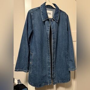 Zara Classic Blue Jean Jacket